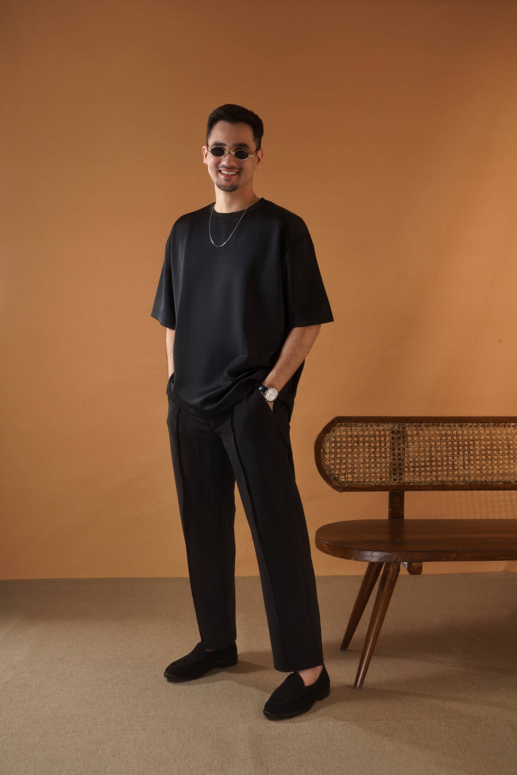 Black Oversized Tee