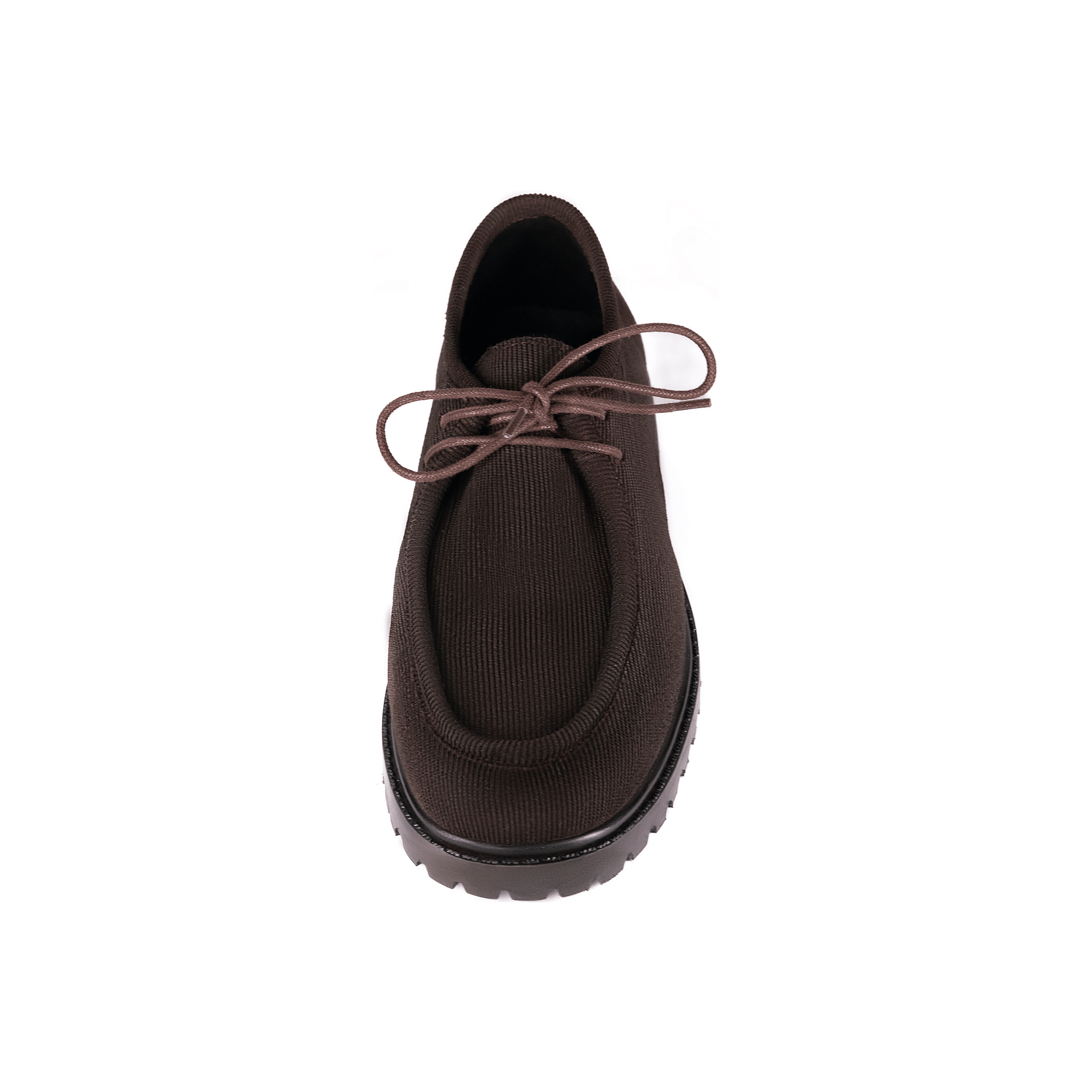 Arden Low Brown – Moc Toe Corduroy - Huso Men's Shoes, Loafers, Boots & Clothing