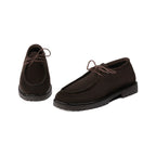 Arden Low Brown – Moc Toe Corduroy - Huso Men's Shoes, Loafers, Boots & Clothing