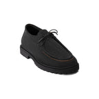 Arden Low Grey – Moc Toe Corduroy - Huso Men's Shoes, Loafers, Boots & Clothing