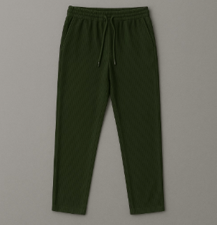 Relaxed Corduroy Trousers Forest Green - My Store