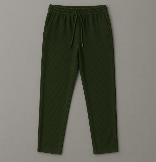 Relaxed Corduroy Trousers Forest Green