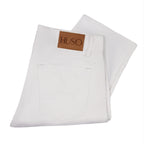 Classic Straight Jeans – White - My Store