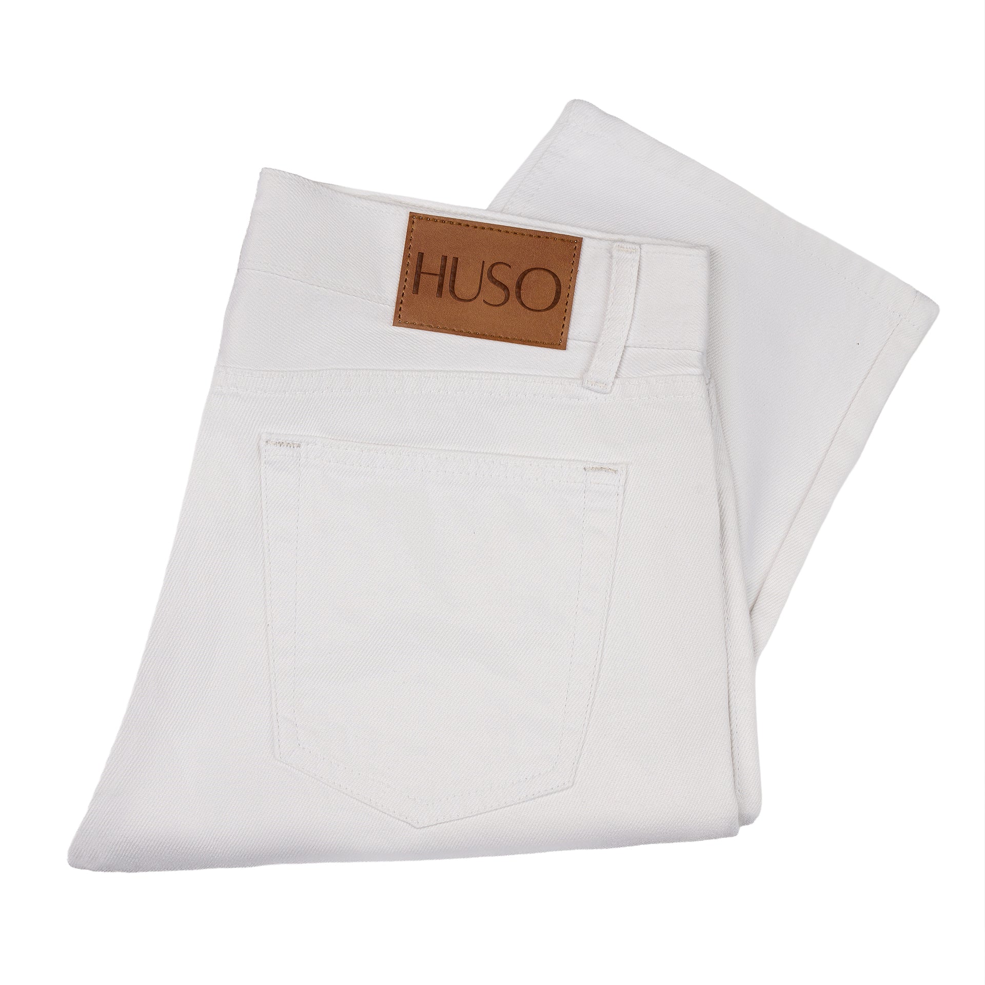 Classic Straight Jeans – White - My Store