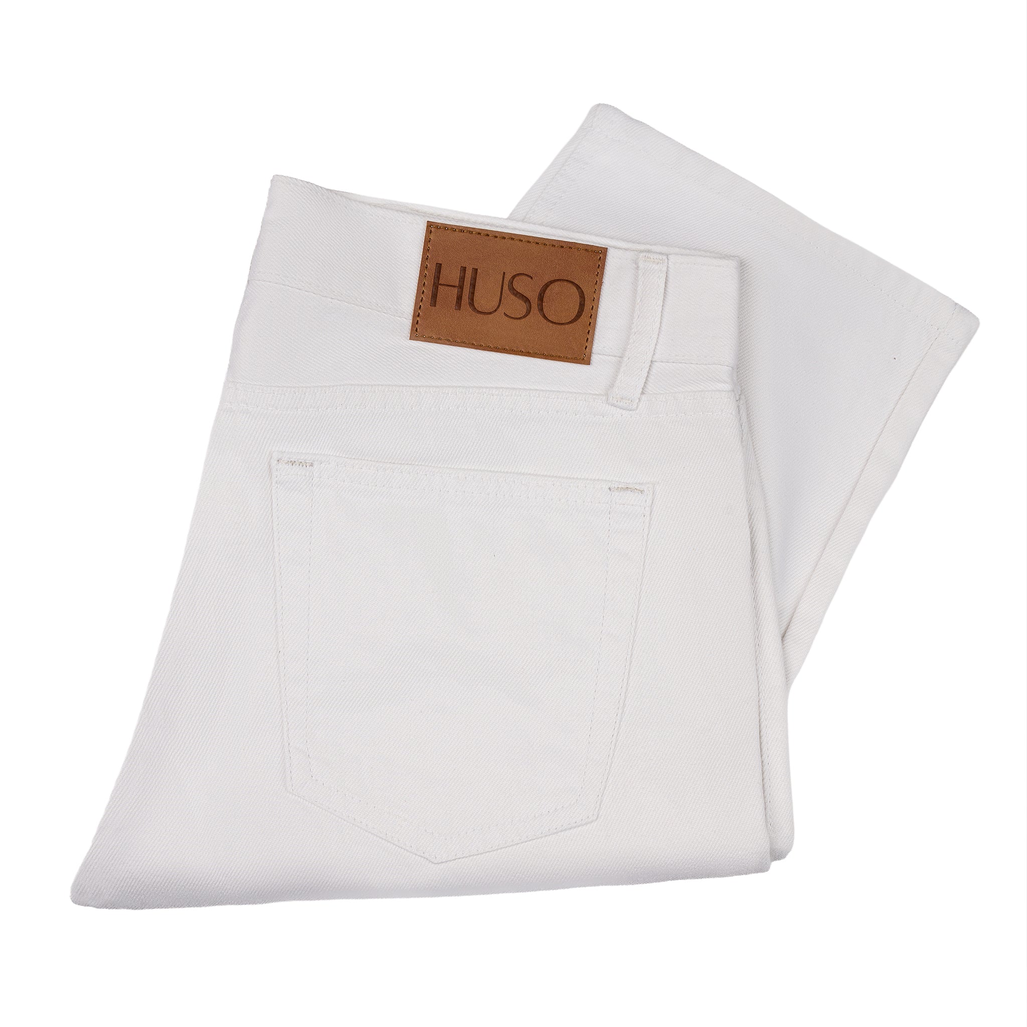 Classic Straight Jeans – White