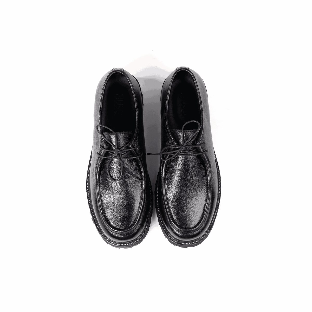 Moc Toe Obsidian Black - Huso Men's Shoes, Loafers, Boots & Clothing