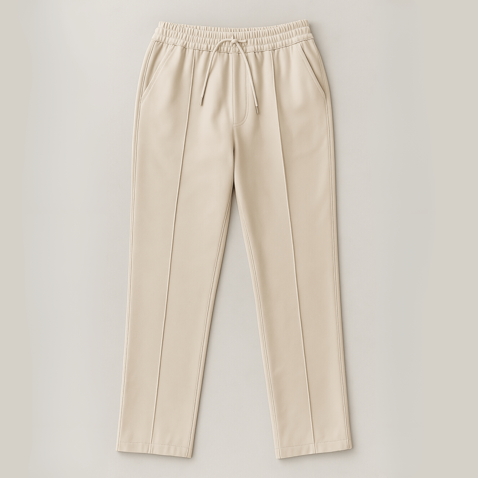 Straight Leg trousers Pearl White - My Store