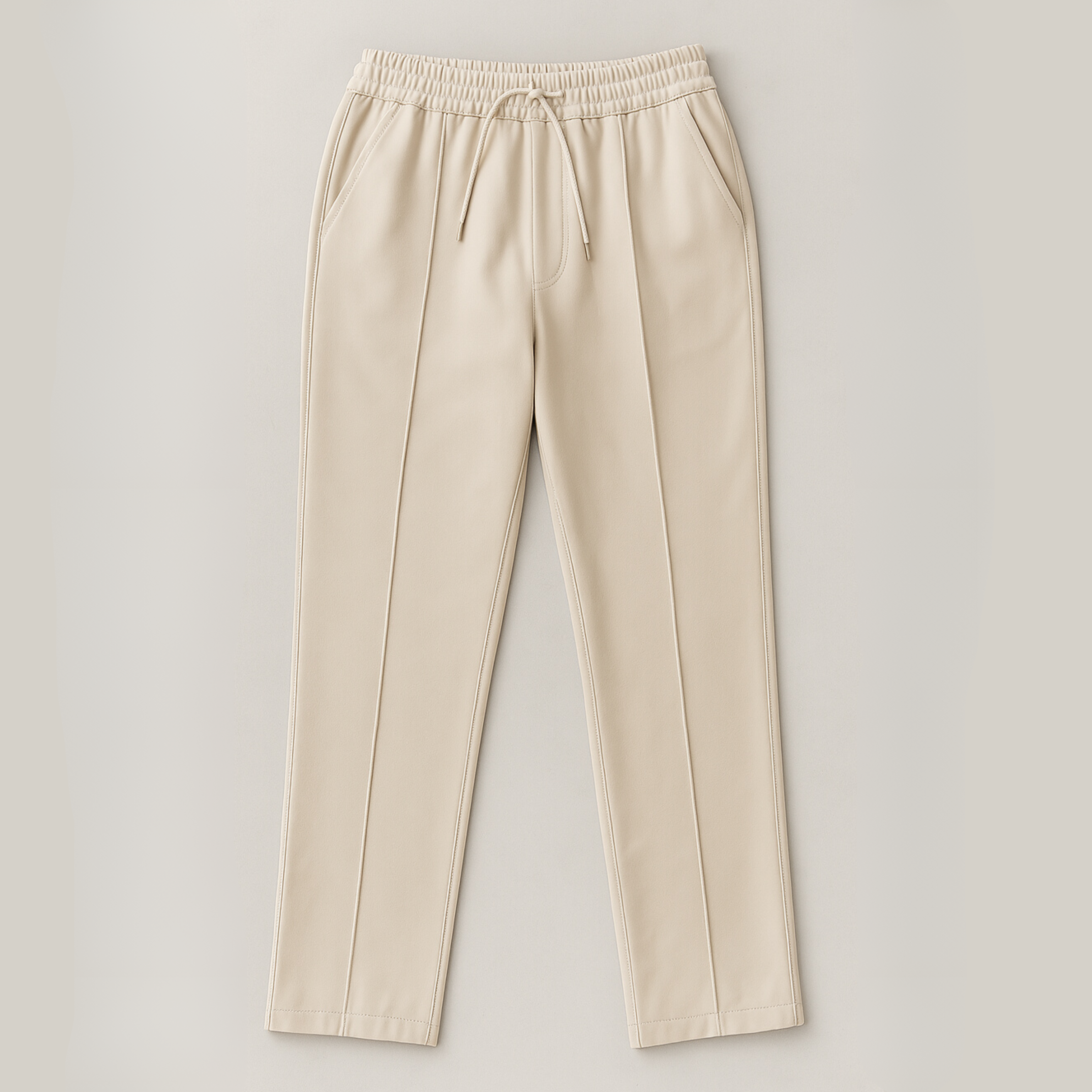 Straight Leg trousers Pearl White