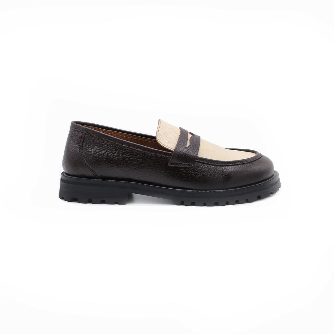 Huso Forge Burgundy/Beige - Huso Men's Shoes, Loafers, Boots & Clothing