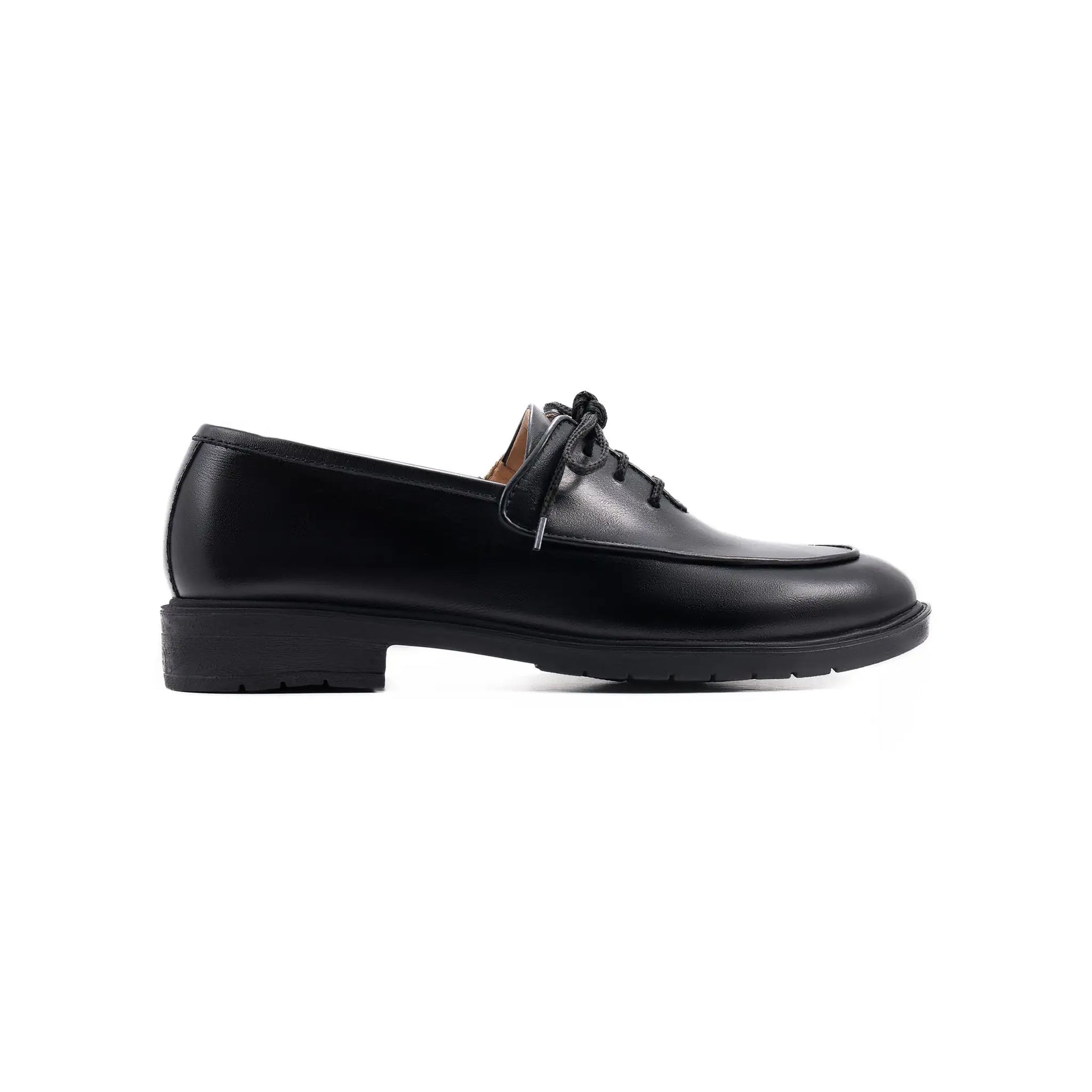 Huso Alder Lace - Black - Huso Men's Shoes, Loafers, Boots & Clothing