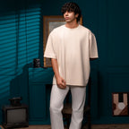 Ecru Oversized Tee - My Store