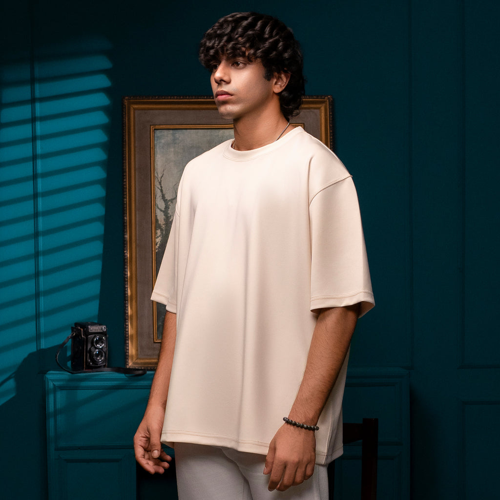 Ecru Oversized Tee