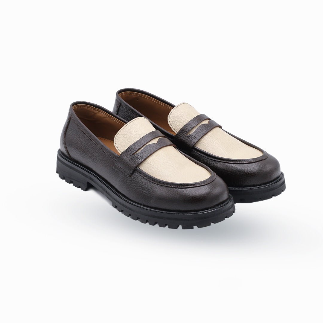 Huso Forge Burgundy/Beige - Huso Men's Shoes, Loafers, Boots & Clothing