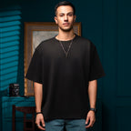 Black Oversized Tee - My Store