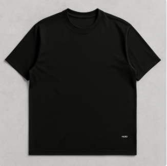 Black Oversized Tee