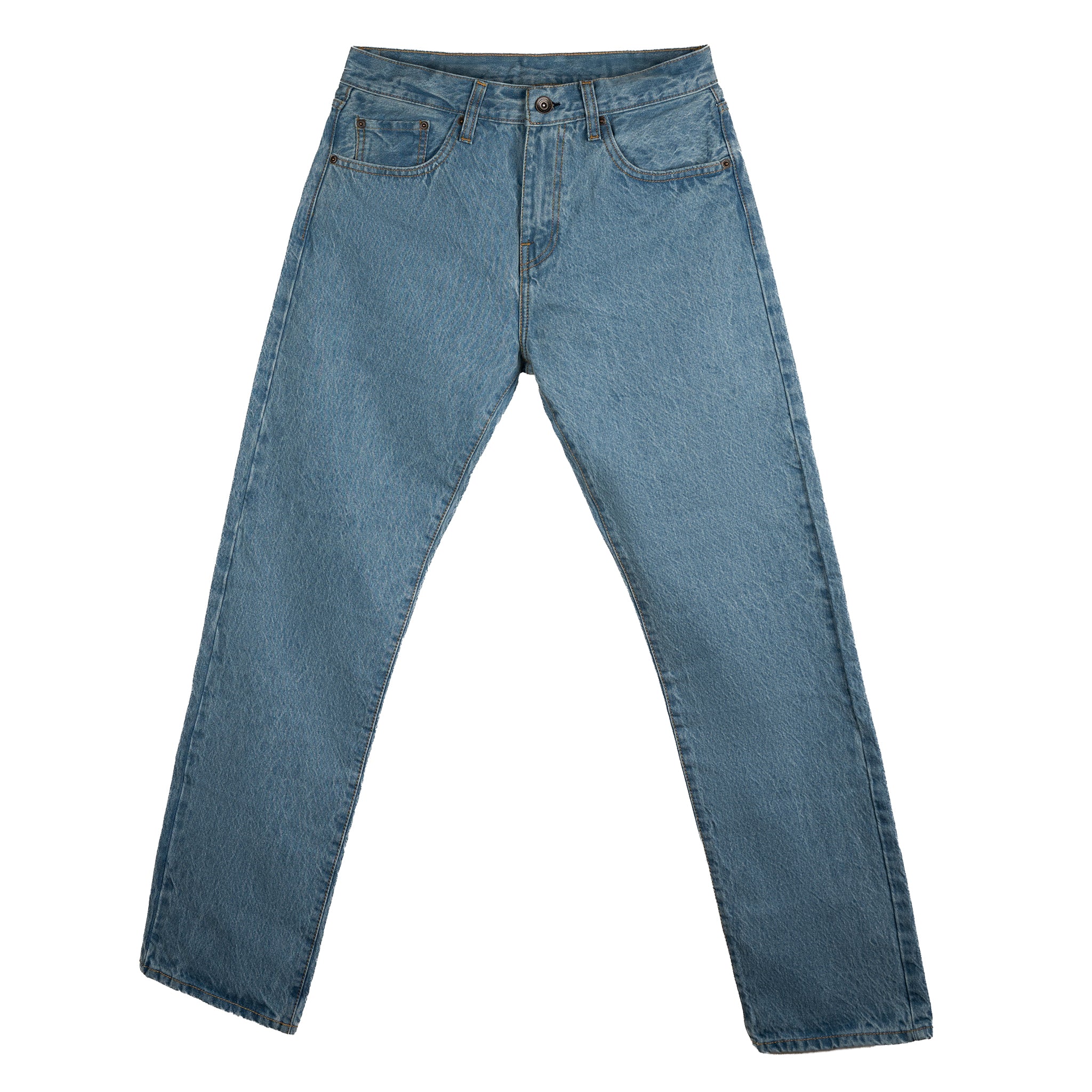 Classic Straight Jeans – Blue