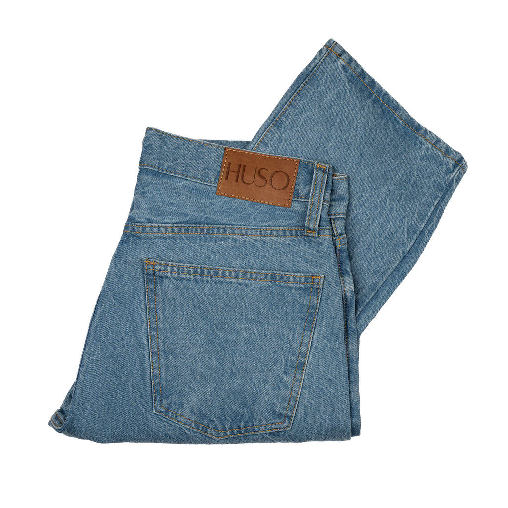 Classic Straight Jeans – Blue