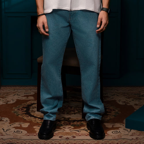 Classic Straight Jeans – Blue - My Store