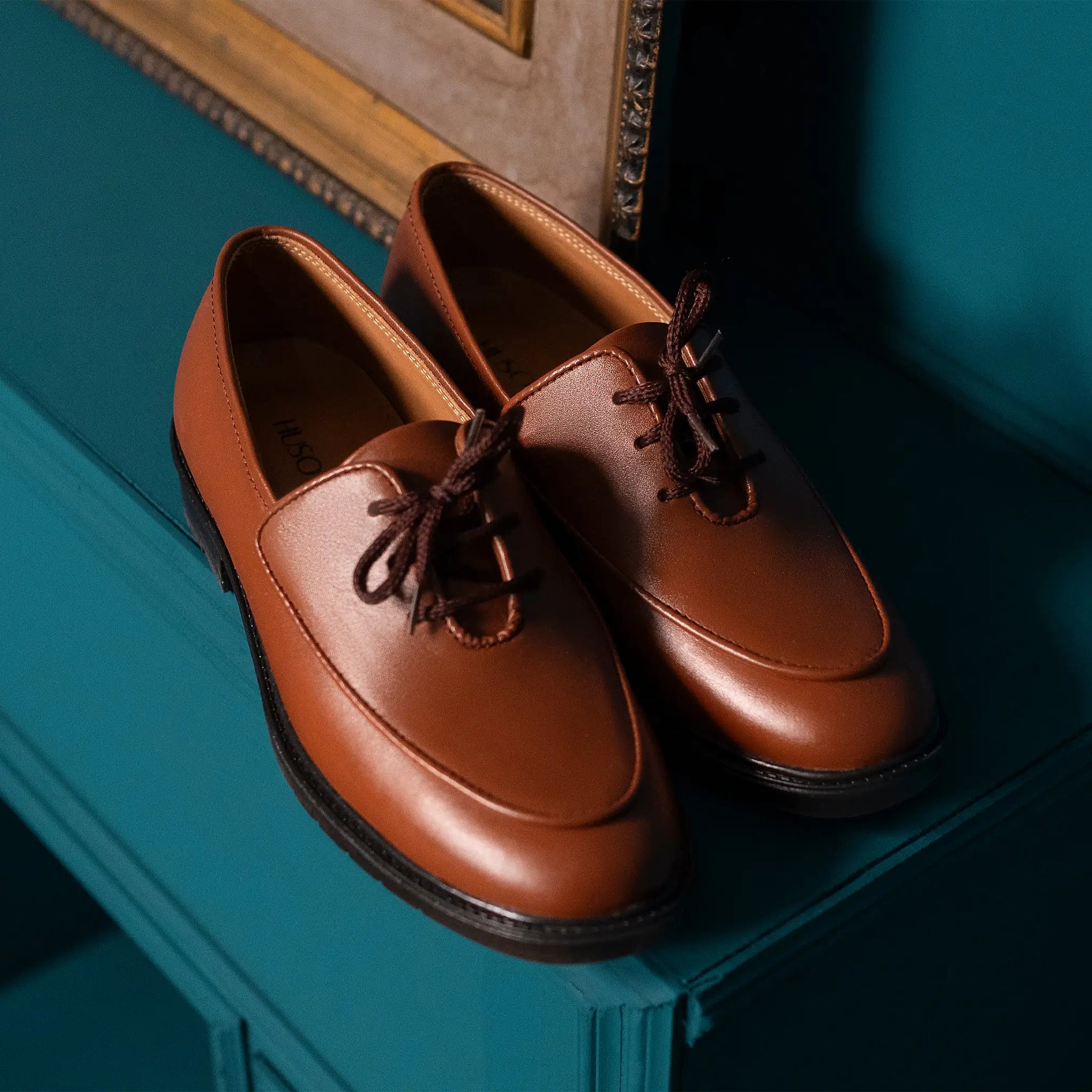 Huso Alder Lace - Brown - Huso Men's Shoes, Loafers, Boots & Clothing