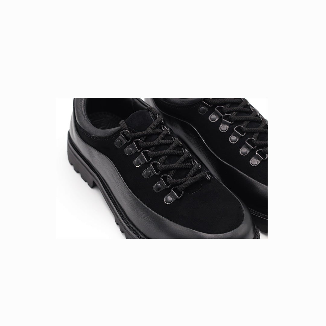 Traverse Low – Black - Huso Men's Shoes, Loafers, Boots & Clothing