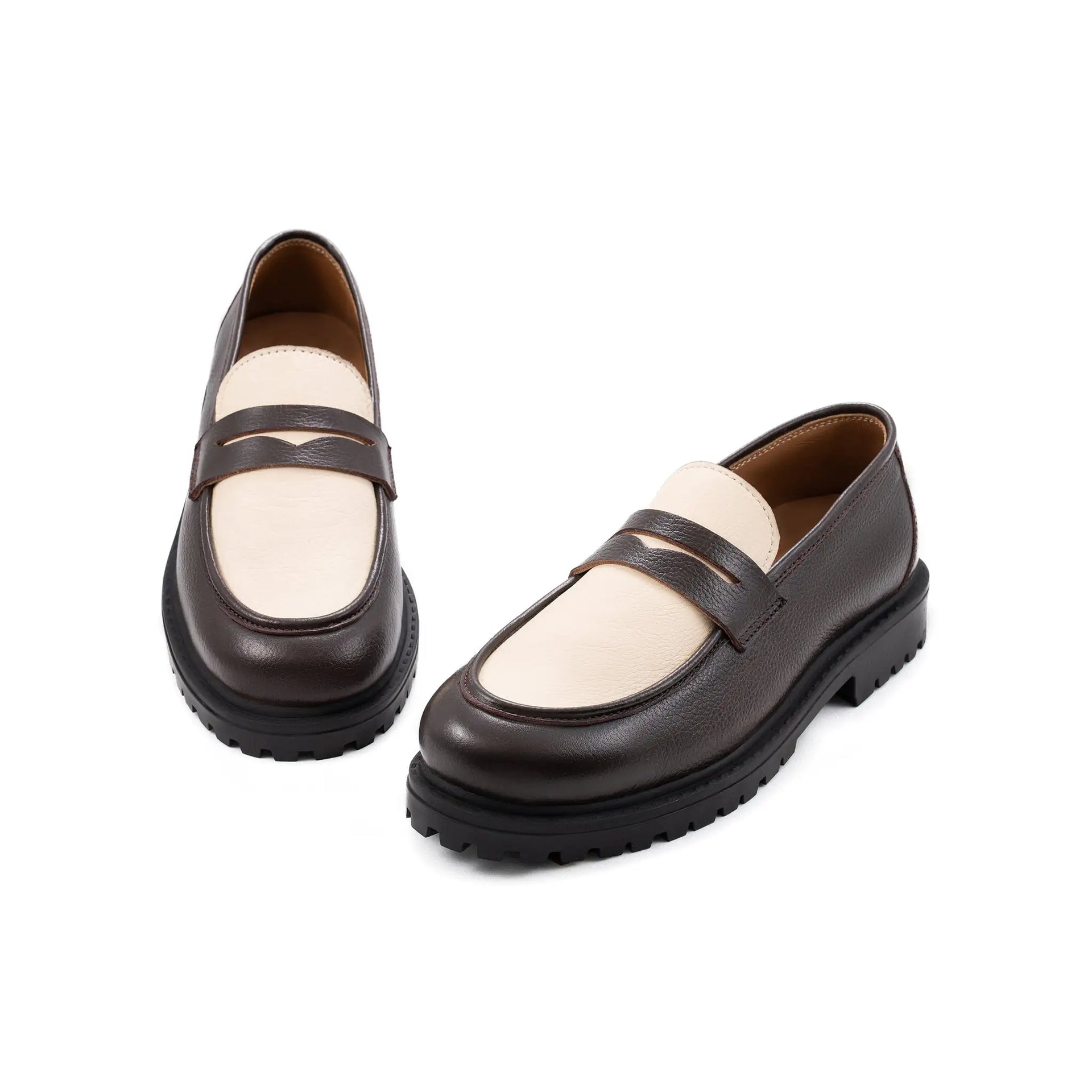 Huso Forge Burgundy/Beige - Huso Men's Shoes, Loafers, Boots & Clothing