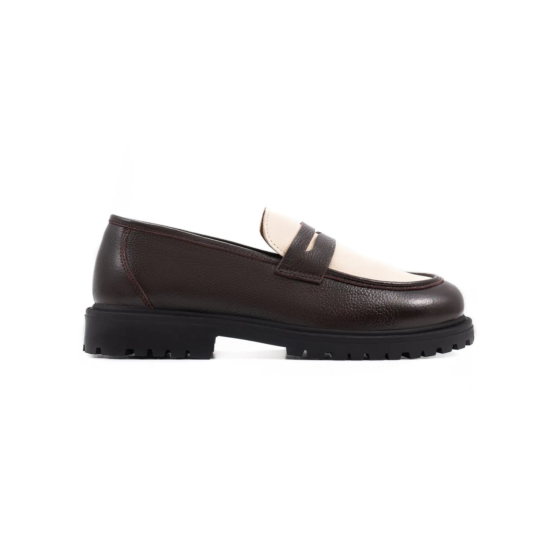 Huso Forge Burgundy/Beige - Huso Men's Shoes, Loafers, Boots & Clothing