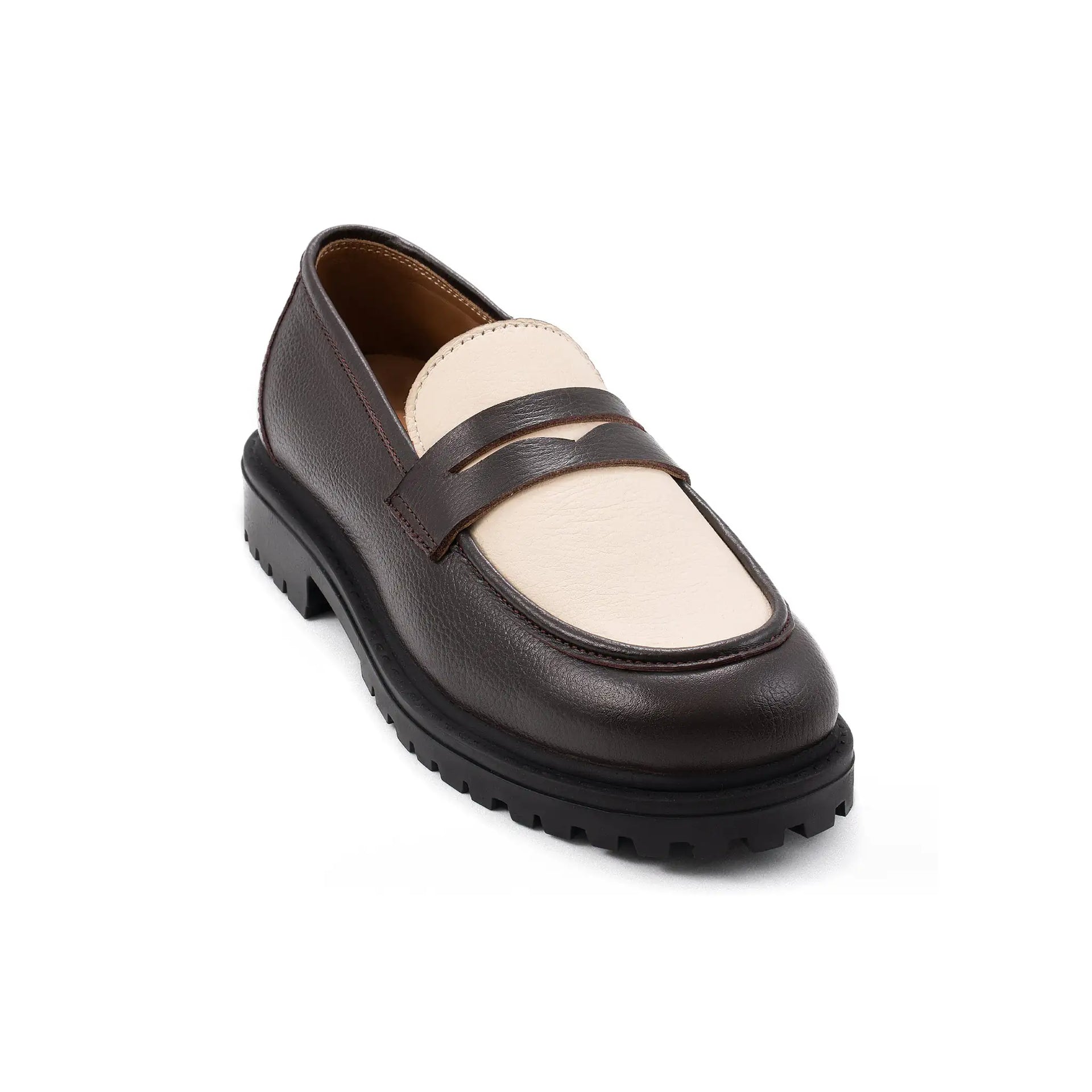 Huso Forge Burgundy/Beige - Huso Men's Shoes, Loafers, Boots & Clothing